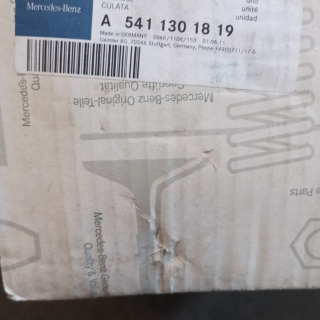 A5411301819 Головка блока цилиндров Mercedes-Benz Actros